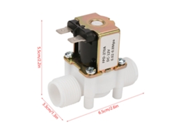 Válvula solenoide de vacío de latón (control de flujo, aplicación de agua, gas y aceite)