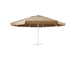 Tela de repuesto para parasol de 600 cm gris parduzco Wsd786838 Lovely Home