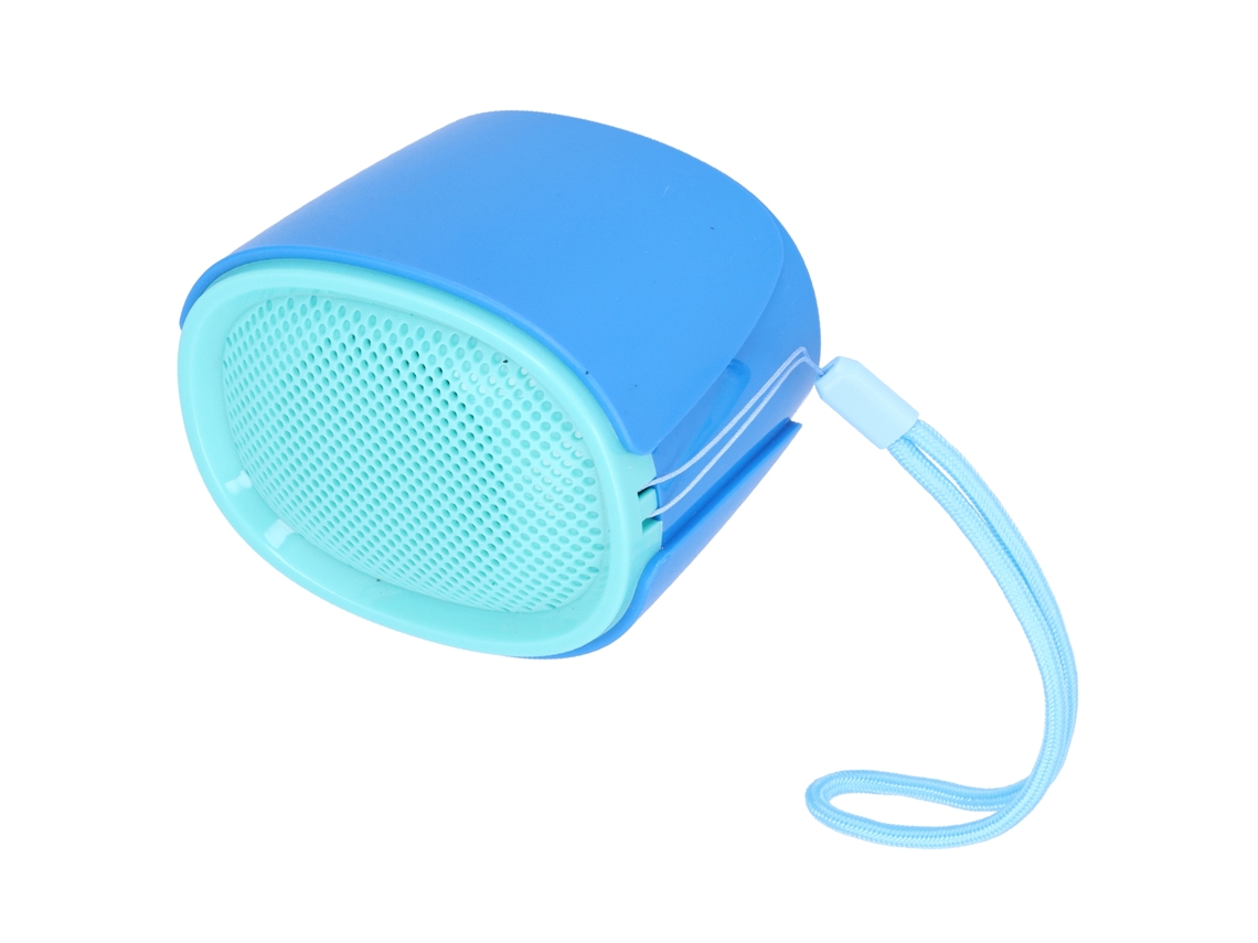 Altavoz Estéreo Inalámbrico Portátil Bluetooth 5.0 Sada A6 Con Cable Azul.
