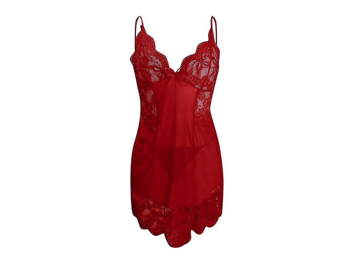 2026-ropa Interior Transparente De Encaje Para Mujer Vestido De Noche Ligero Calzón Sheer Nightwear