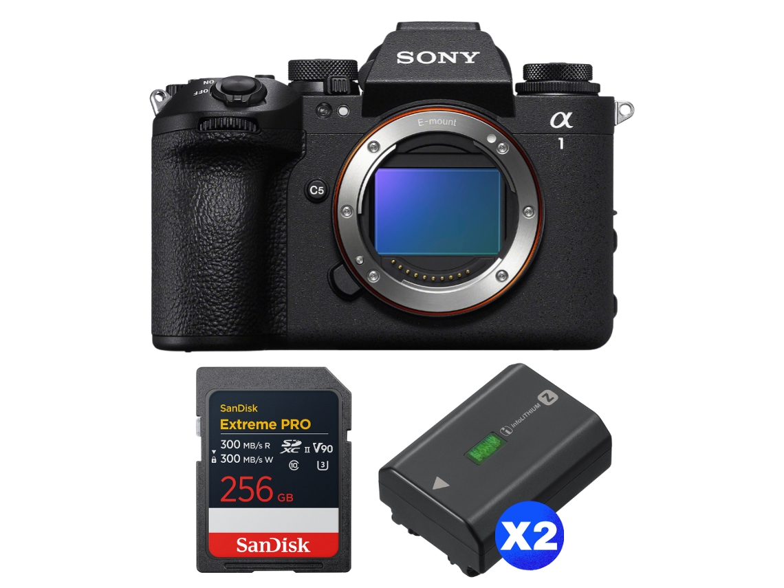 Sony Alpha 1 Ii + 1 Sandisk 256gb Extreme Pro Uhs-ii Sdxc + 2 Sony Np-fz100 + Ebook “20 Consejos Para Fotos Que Impactan”