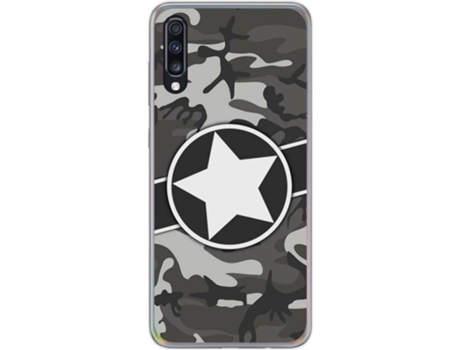 Carcasa Samsung Galaxy A70 TUMUNDOSMARTPHONE Camuflaje 02 Multicolor