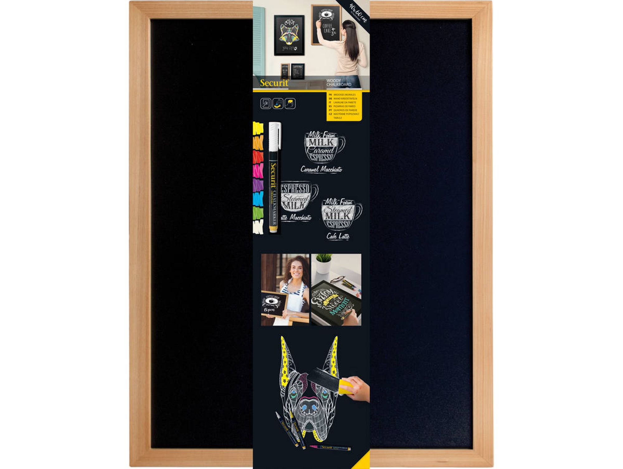 SECURIT QUADRO PAREDE WBWTE4060