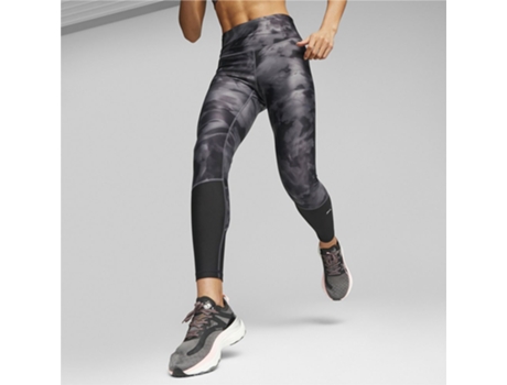 Calça PUMA Leggings Run Ultraform Aop Cinzento XS Mulher