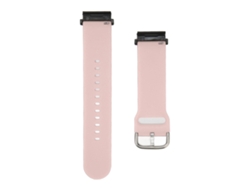Correa de silicona de 22 mm para Garmin Fenix 7, 6 y 5 Sport, color rosa