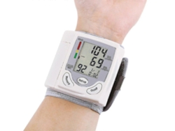 Tensiómetro digital automático de muñeca, pulsómetro digital con pantalla LCD y brazalete ajustable Ly Ebike