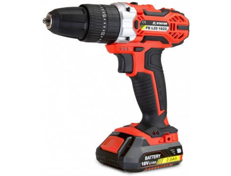 Taladro atornillador percutor a batería 18V - PBL20 1822 PK - STAYER