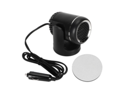 Calefactor portátil para coche Mali 2 en 1 de 12 V y 120 W con ventilador giratorio para calefacción y refrigeración, y enchufe para encendedor de cigarrillos.