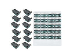 100 Microinterruptores De Límite Bem 155-1c25 250 Vca 15 A Para Electrodomésticos Y Equipos Eléctricos.