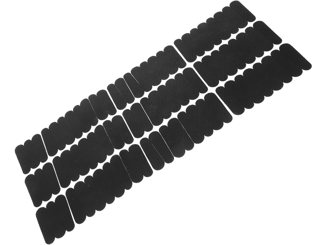 100 Tiras Antideslizantes Silicona Perchas Madera Autoadhesivas Agarre Protector Pequeñas Negras Hogar Tienda