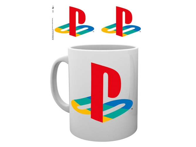 Taza GB EYE logo Playstation colour