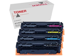 Juego 4 Tóners 415X - 415A (Negro, Ciano, Magenta y Amarillo)