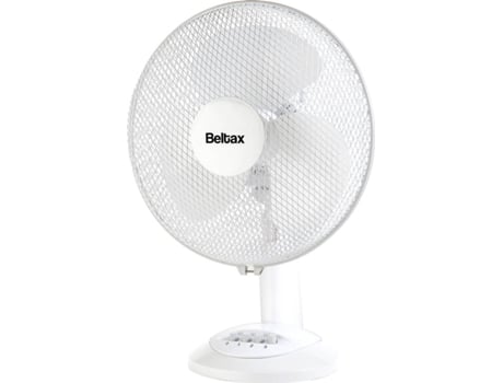 Ventilador de Mesa BELTAX BTF-4021 (3 velocidades - 50 W - Diámetro 40 cm)