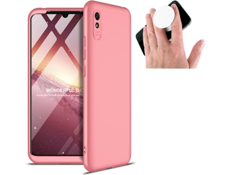 Carcasa y Popsocket Xiaomi Redmi 9A Slim armor 360º