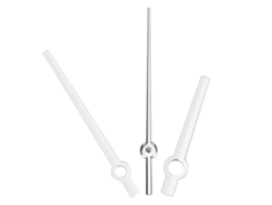 Reloj de caballero Agujas compatible con movimiento 3135, plateado