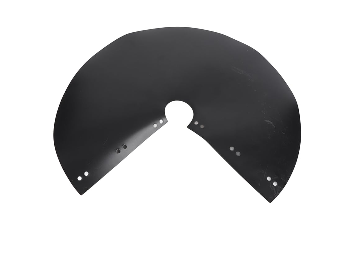 Aleta Deflectora Profesional Para Ardillas, Acero Galvanizado, Previene Robos, Comedero Para Pájaros, Color Negro.