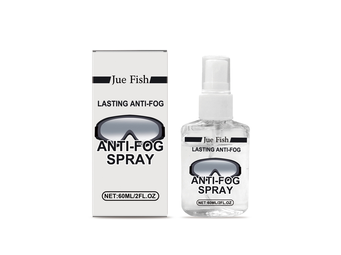 Etiqueta de nuevo envase del spray antivaho