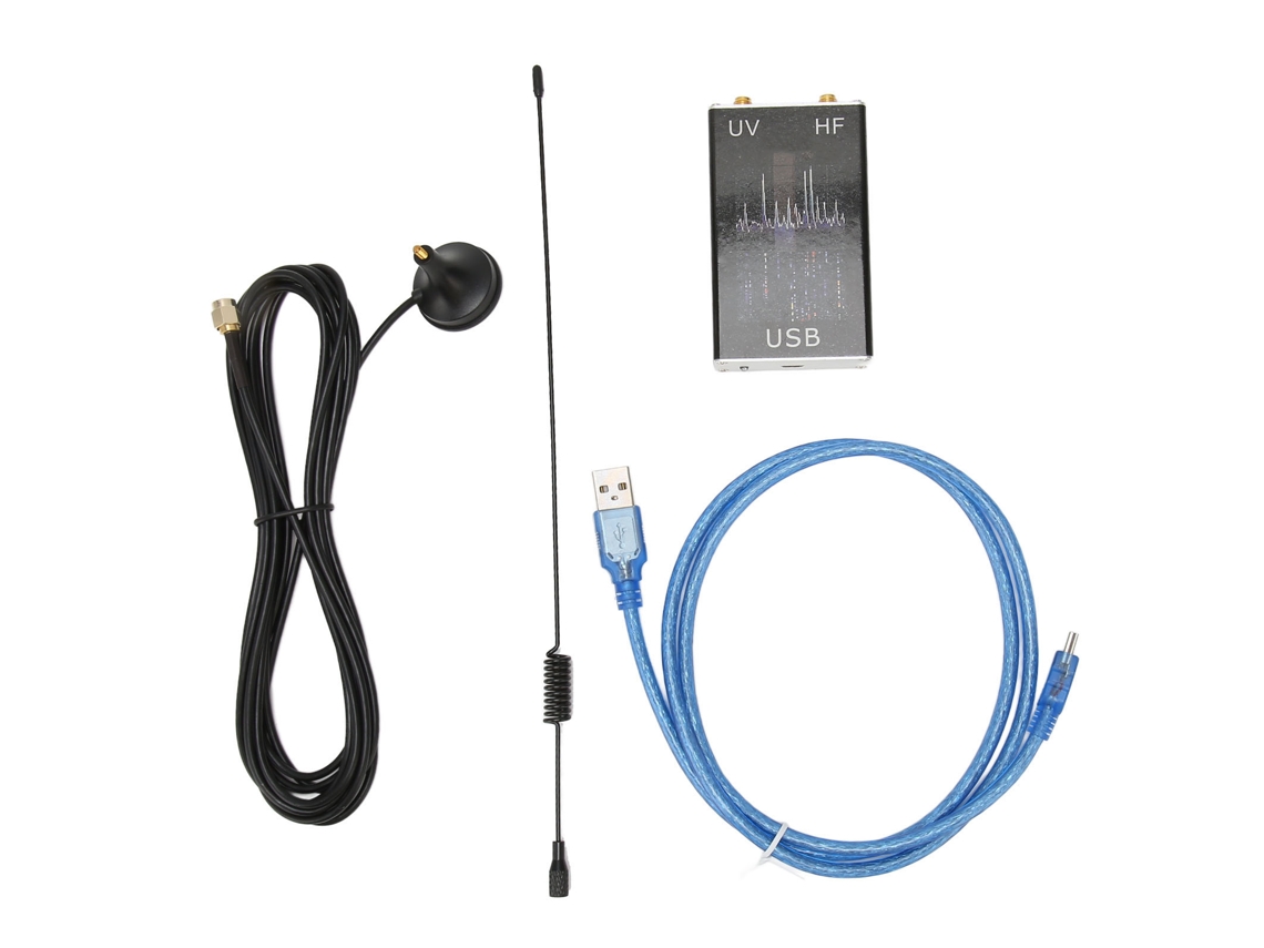 Receptor De Radio Sdr Rtl Portátil Usb Profesional De Banda Completa De 100 Khz A 1,7 Ghz Para Sistemas De Comunicación.