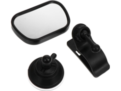 Espelho Retrovisor Automotivo De Plástico Preto, Instalação De Espelho De Segurança Para Bebês