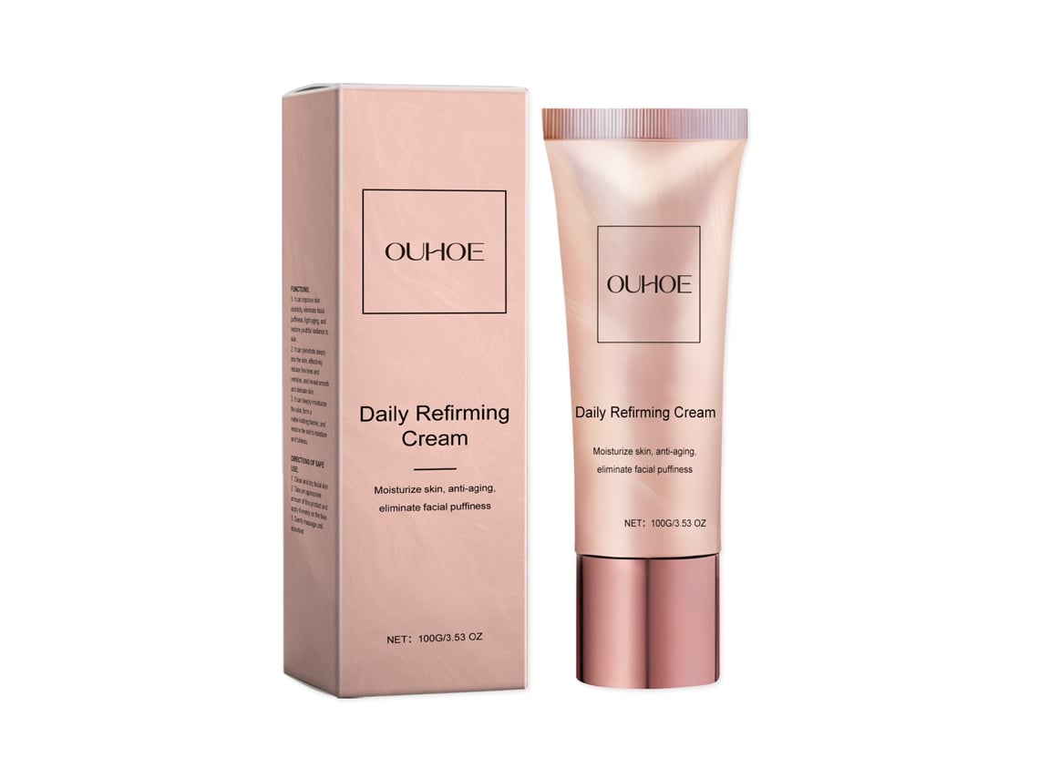 Crema reafirmante antiarrugas para una piel joven y firme.