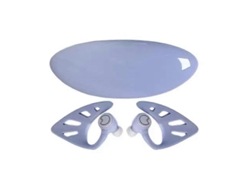Auriculares Inalámbricos Elf, Auriculares Intrauditivos Con Estuche De Carga, Color Azul Claro.