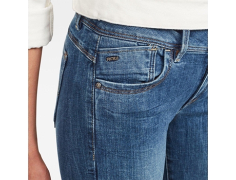 G-Star Lynn Mid Waist Super Skinny Jeans