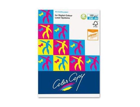 Papel Color Copy Brilhante A4 250 Fls 160 Grs