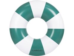 Flotador Gigante Bicolor Colchoneta Piscina Pvc Verde