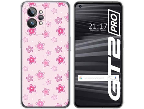 Carcasa para Realme GT 2 Pro 5G TUMUNDOSMARTPHONE Dibujos Flores Multicolor