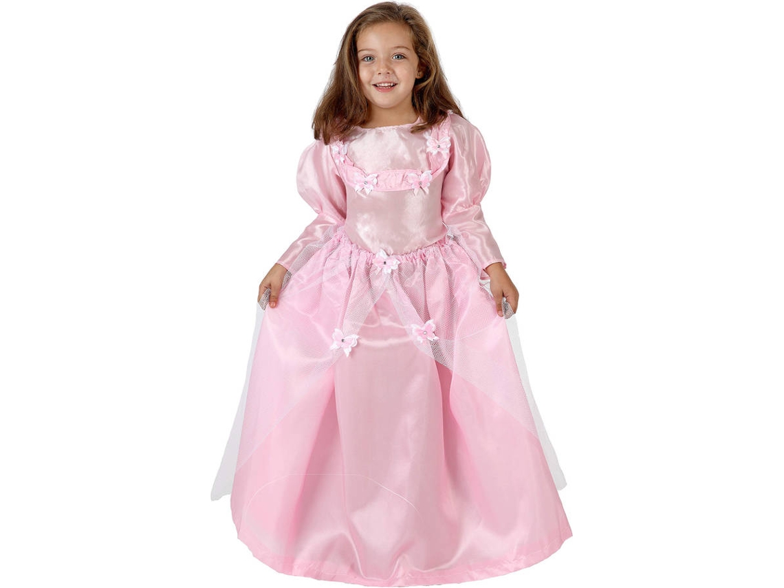 Disfraz de Niña DISFRAZZES Princesa Vestido (Talla: 5 a 6 años)