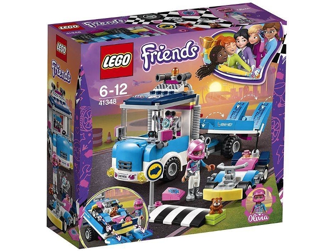 LEGO Friends: Camión de servicio y cuidado - 41348 (Edad Mínima: 6 - 247 Piezas)
