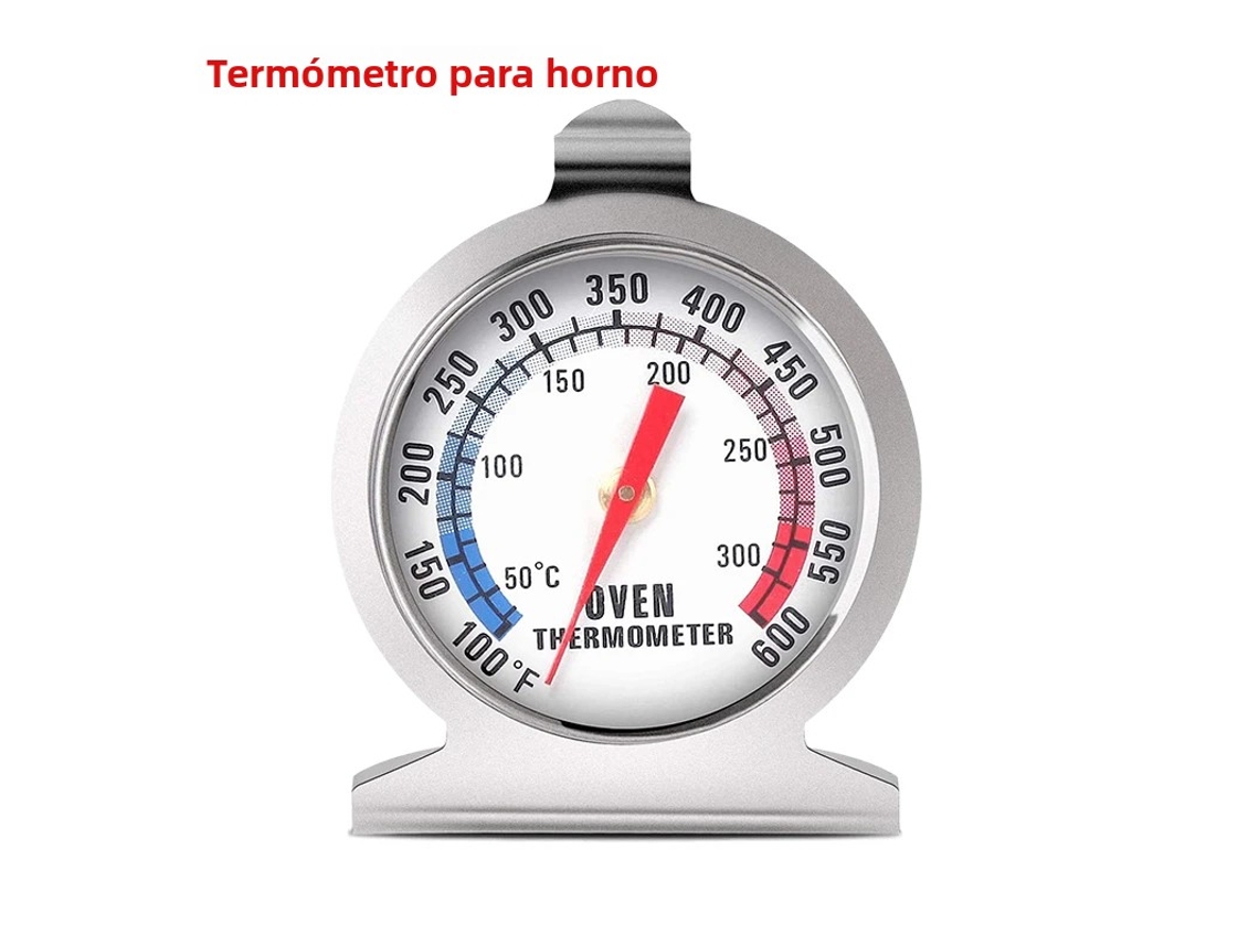 (temporizador De Horno) Termómetro Para Horno Congelador, Termómetro Para Horno Grill, Acero Inoxidable