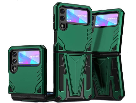 Carcasa Samsung Galaxy Z Flip 3 LOVEBABYLY Protectora Verde