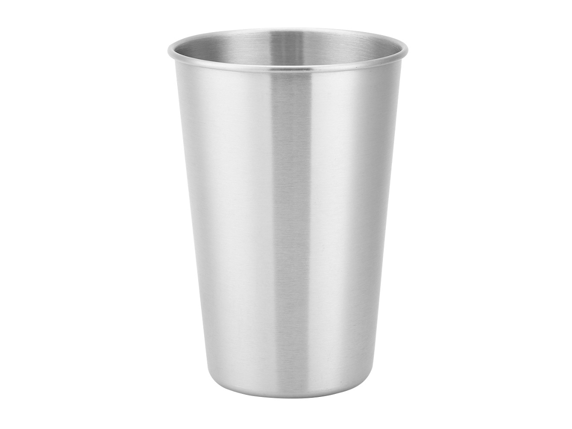 Vasos de acero inoxidable irrompibles, vasos de metal para uso en interiores y exteriores, sin BPA, reutilizables, duraderos, de acero inoxidable de grado alimenticio.