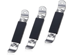 Juego de abridor de botellas magnético, fácil de usar, 3 piezas, color negro