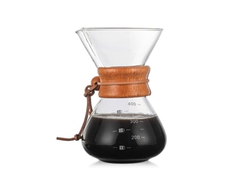 Cafetera de café de vidrio de cristal resistente a alta temperatura, máquina de café espresso con maceta de filtro de acero inoxidable | macetas de...