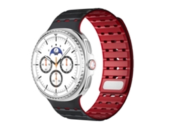 Pulsera de silicona transpirable magnética SFWINL para Samsung Galaxy Watch 8/8 Classic