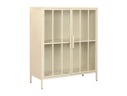 Aparador Metal 2 Puertas 1 Estante 85x37x100cm