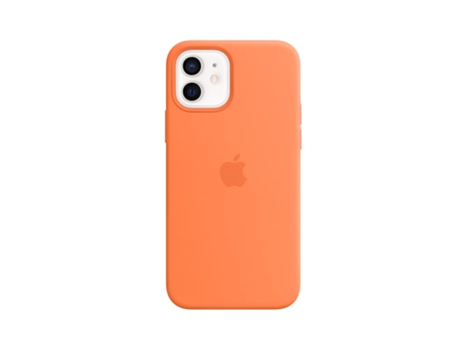 Funda MagSafe iPhone 12/ 12 Pro APPLE Silicona Naranja Kumquat
