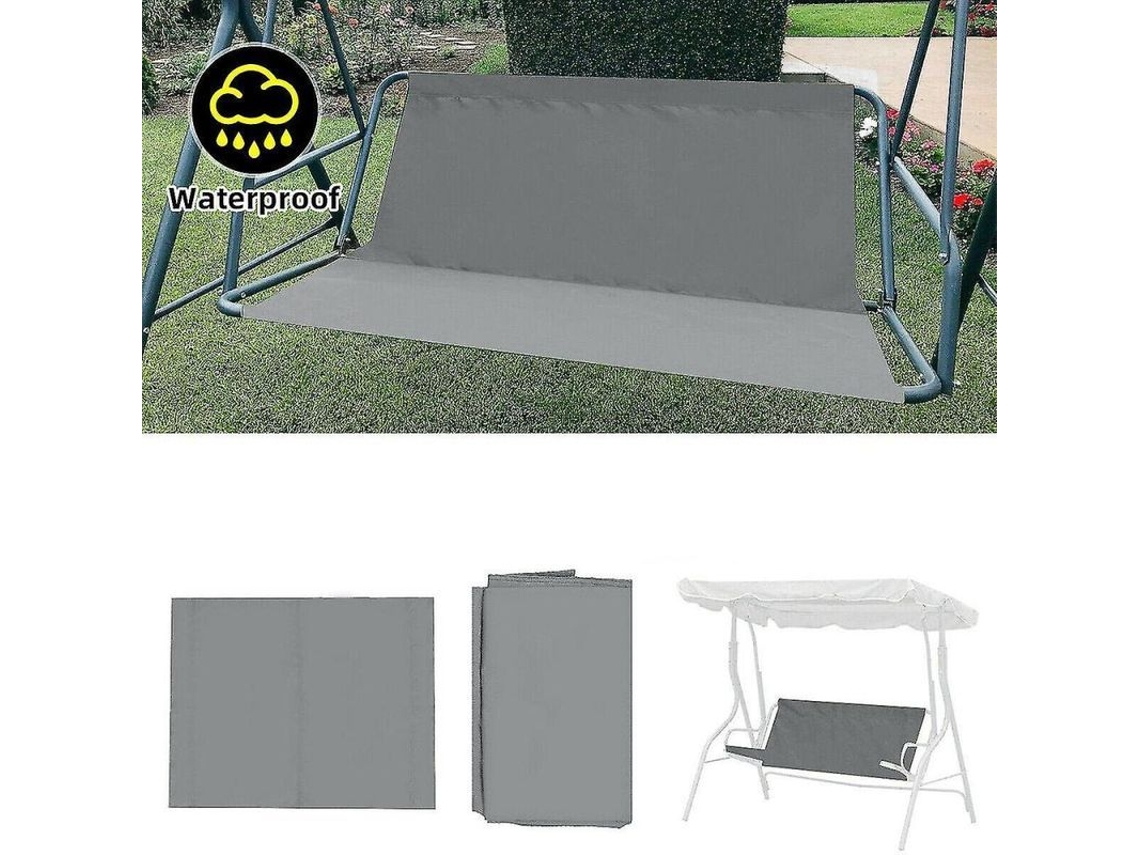 2026-tapa De Asiento De Columpio Reemplazo Para Banco Columpio Jardín 2/3 Asientos Poliéster Impermeable 113*94cm