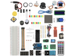 Kit Iniciador RFID com Placa de Desenvolvimento, Breadboard e Módulos de Sensores S/MARCA