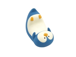 Suporte De Telefone Para Mesa Fofo Sem Odor Estável Pequeno De Resina Para Celular Tablet Lar Escritório Pinguim