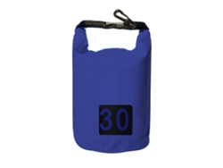 Mochila Impermeable Tipo Cubo Seco, 30 Litros, Azul Oscuro, Para Rafting, Acampada, Navegación, Kayak Y Actividades Al Aire Libre.