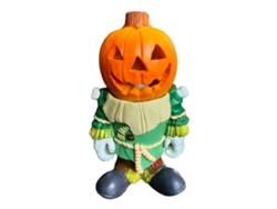 Lámpara De Mesa Decorativa De Resina Con Forma De Calabaza De Caballero De Halloween Para Niños.