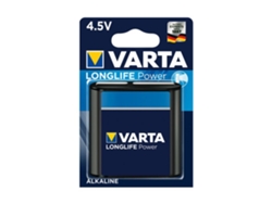 Juego de 10 pilas alcalinas planas Varta Longlife Power 3lr12 de 4,5 V