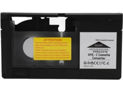 Adaptador de casete para videocámara VHS-C con control remoto