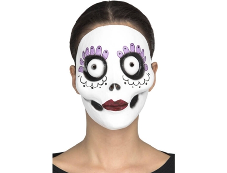 Máscara DISFRAZZES Día De Los Muertos: Catrina De Pesadilla