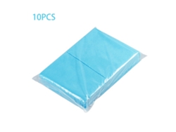10 sábanas desechables de tela no tejida de 80 x 180 cm para camas de spa, masajes y salones de belleza.