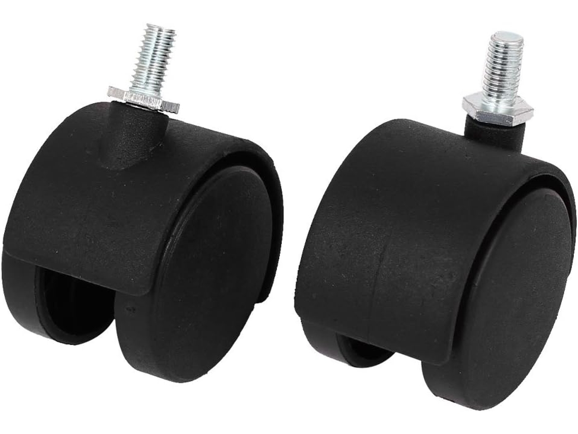 Rueda 5,1 Cm 8 Mm 967v 2 Unidad Para Muebles Ideal Para Uso