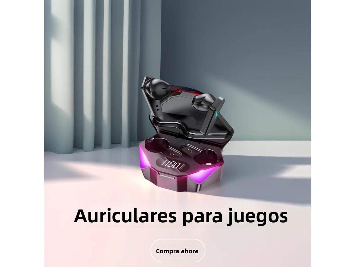 Auriculares Inalámbricos Bluetooth Tws, Estilo Intraauricular Inalámbrico, Con Control De Volumen.
